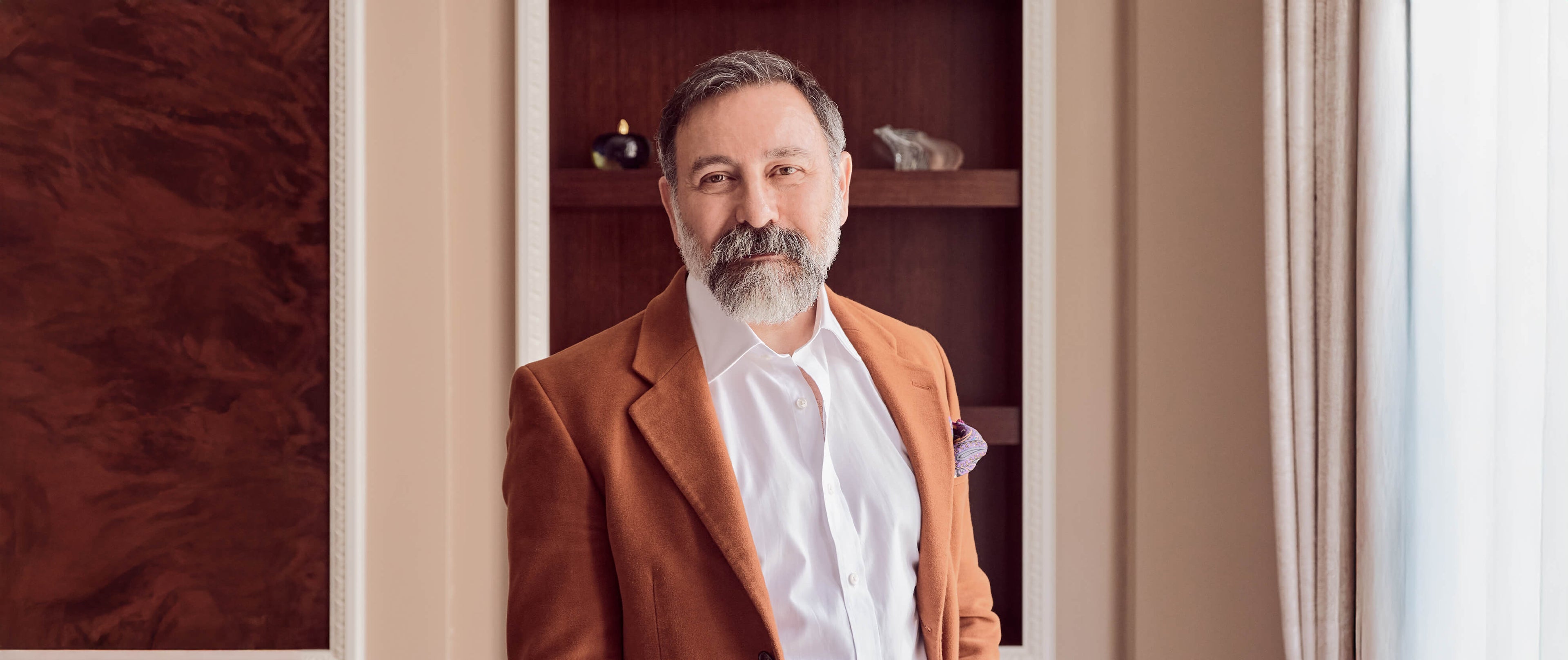Doctor Joseph Hkeik in his office - a feature for Tatler. 